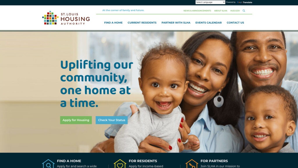 St. Louis Housing Authority website.